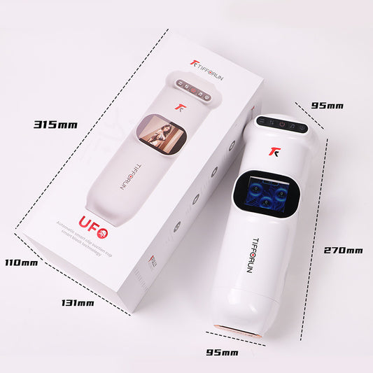 Vibrating smart telescopic masturbator
