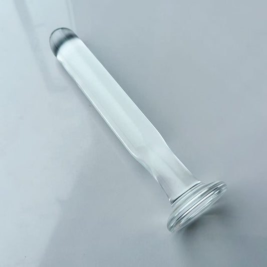 Glass butt plug